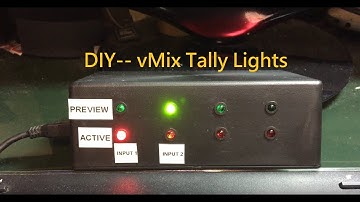 DIY vMix Tally lights - It