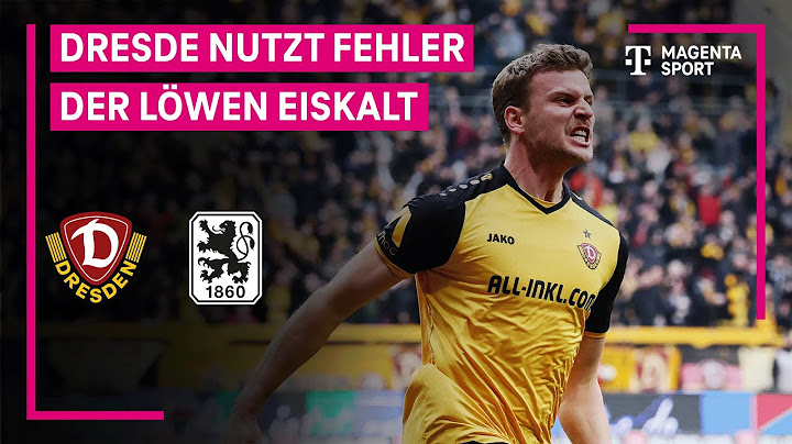 SG Dynamo Dresden - TSV 1860 München, Highlights mit Live-Kommentar | 3. Liga | MAGENTA SPORT