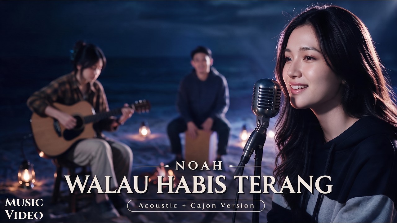 WALAU HABIS TERANG - NOAH | ACOUSTIC + CAJON VERSION (Music Video)