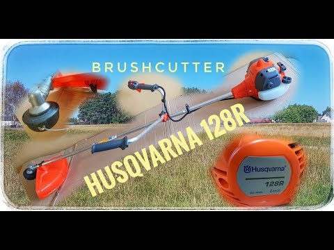 Wideo: Podkaszarka gazowa Husqvarna-128R do trawników