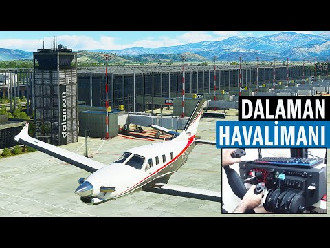 LTBS Dalaman Havalimanı Çıktı! Microsoft Flight Simulator w/Honeycomb