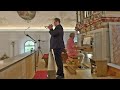 Trumpet and organ hndel  ouverture from music for the royal fireworks