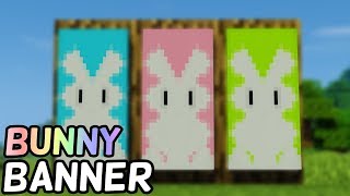 How To Make A Bunny Banner in Minecraft! (2019)