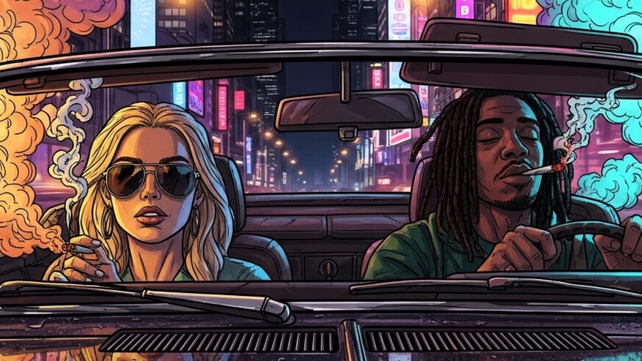 Midnight Therapy Chill Rap - Mix - 420 Vibe • Bluesy Hip Hop • 90s Old School Beat • Stoner Mood