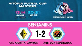 CRC Quinta Lombos 1-2 ARB Boa Esperança - Benjamins - Sub11