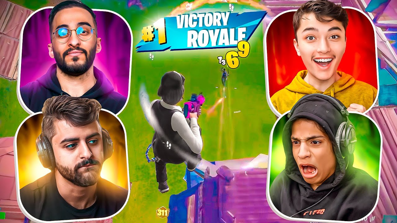 دمرنا اليوتيوبرز في البطولة  مع نواف اخو بندريتا !! 🔥😱 فورتنايت