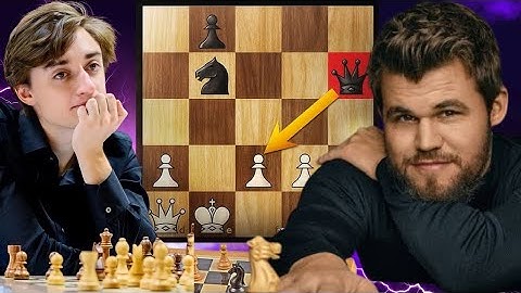 Attractive Chess Game : 103 | Magnus Carlsen vs Daniil Dubov #chess #chessgame #chessplayer 