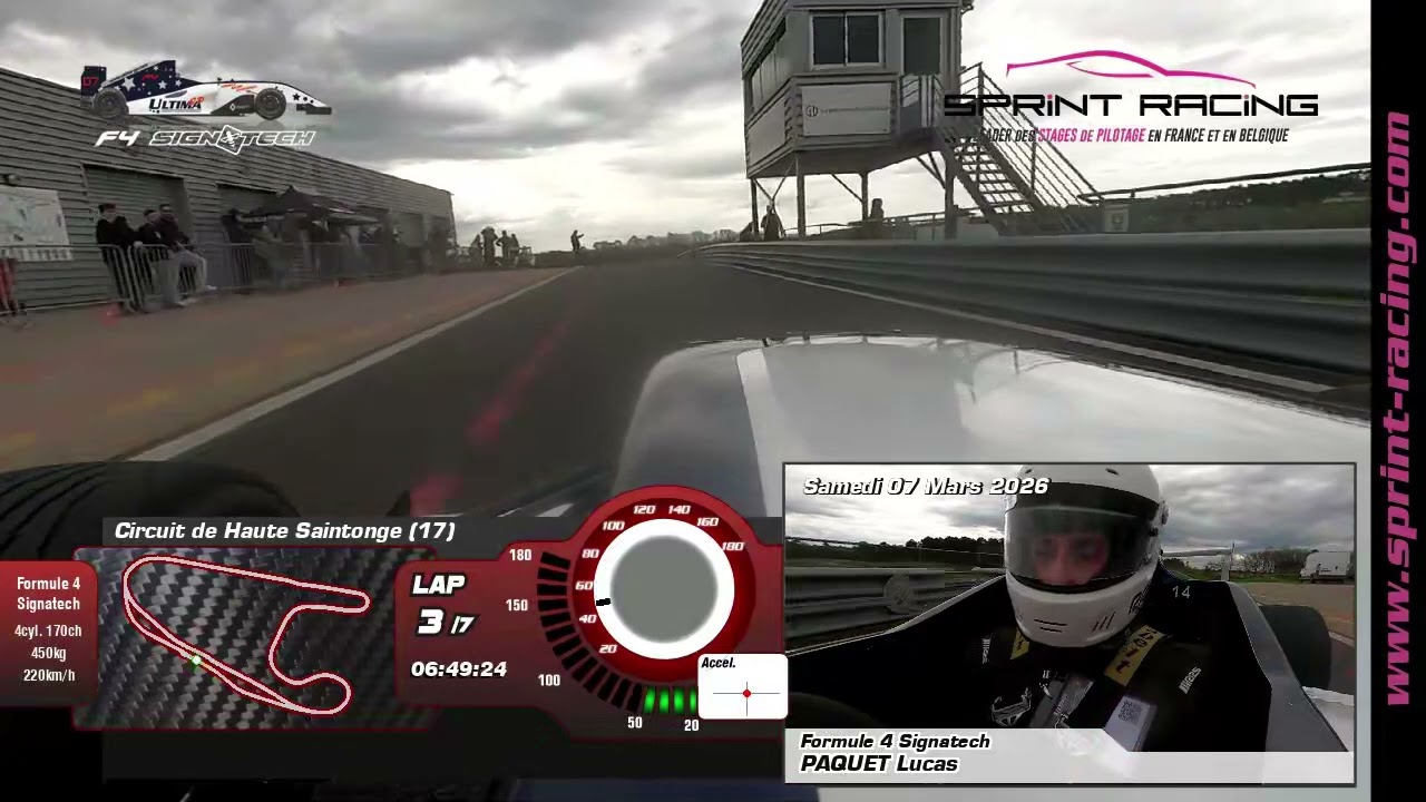 Essai F4 sur le circuit de la Haute Saintonge (EXPÉRIENCE INCROYABLE 😱)