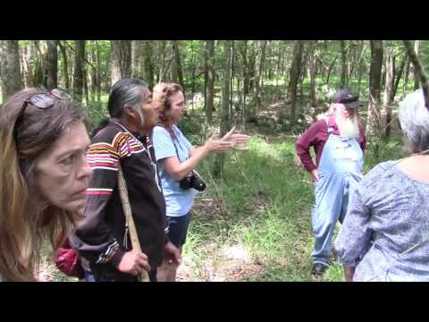 Same geology exists under the river, less clay and sand holding it together