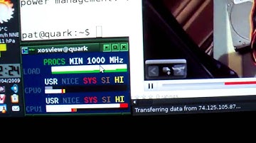 Linux CPU frequency scaling