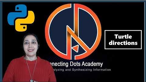 Python turtle directions | Tutorial 4 | Don