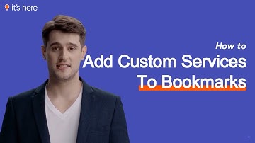 How To: Add Custom Services to Bookmarks | It