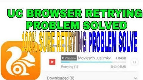 How to resume failed downloads in ucbrowser