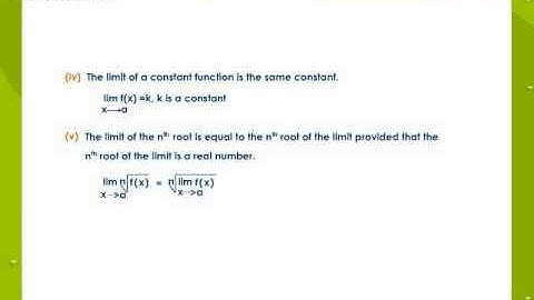 Limits And Continuity