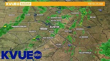 Austin weather: Radar tracking showers, storms in Central Texas | KVUE