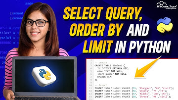 Select Query, Order By and Limit in Python | Python Tutorial - Python Full Course For Beginner