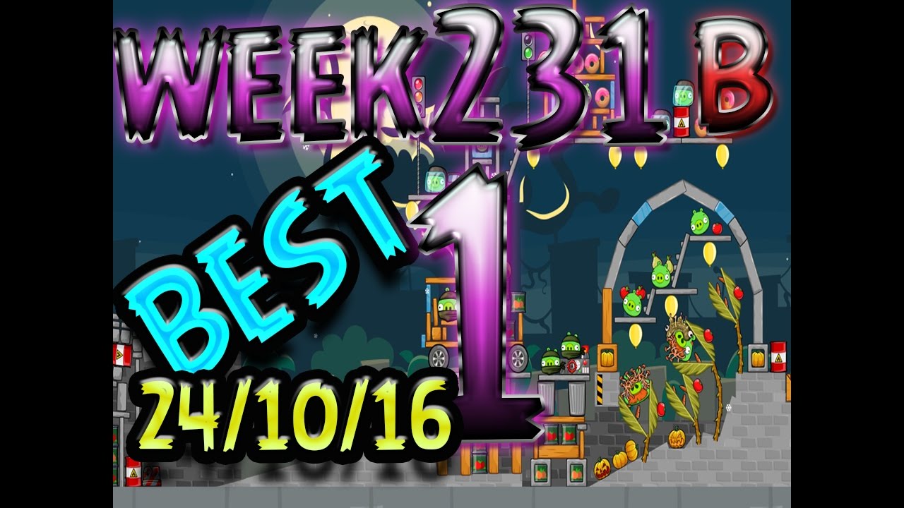 Angry Birds Friends Pigocalypse Tournament Level 1 BEST Highscore POWER-UP walkthrough