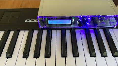 Low Cost Keyboard Controller for the HX3 MIDI Expander
