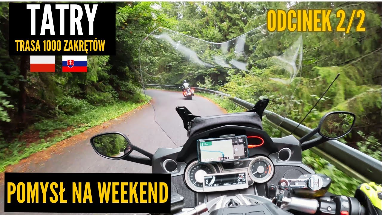 Słowacja motocyklem 2 - niesamowita trasa tysiąca zakrętów