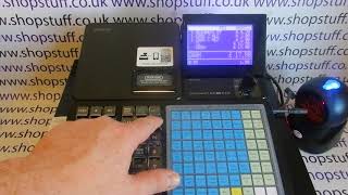 Casio SR-C550 / SRC550 / SRC 550 Cash Register Sales Demonstration Overview Of Key Features