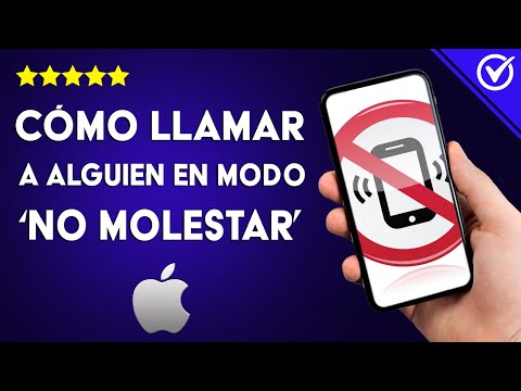 ¿Cómo llamar a alguien que tiene su IPHONE en &#039;No molestar&#039;?