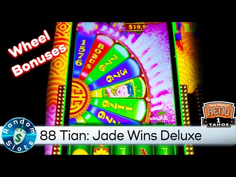 88 Tian Jade Wins Deluxe Slot Machine Wheel Bonuses