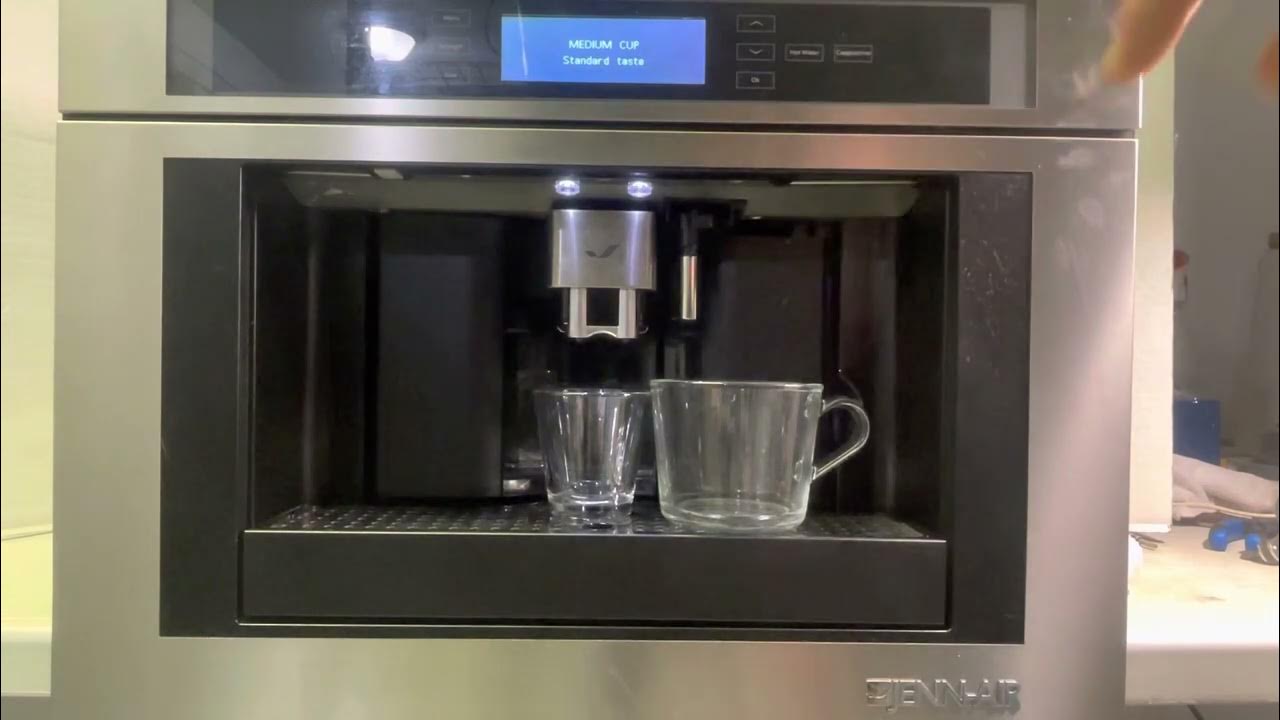 JennAir built in coffee maker YouTube