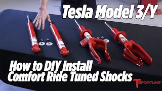 Comfort Ride Tuned Suspension for Tesla Model 3 / Y Easy Step-by-Step DIY Installation Instructions screenshot 5