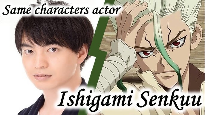 Same Anime Characters Voice Actor Yuusuke Kobayashi Ishigami Senkuu Of Dr Stone Youtube
