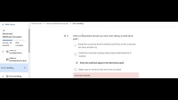 Error Handling Quiz || Advance Webhook Concepts