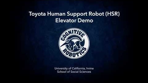 Toyota Human Support Robot - Elevator Demo