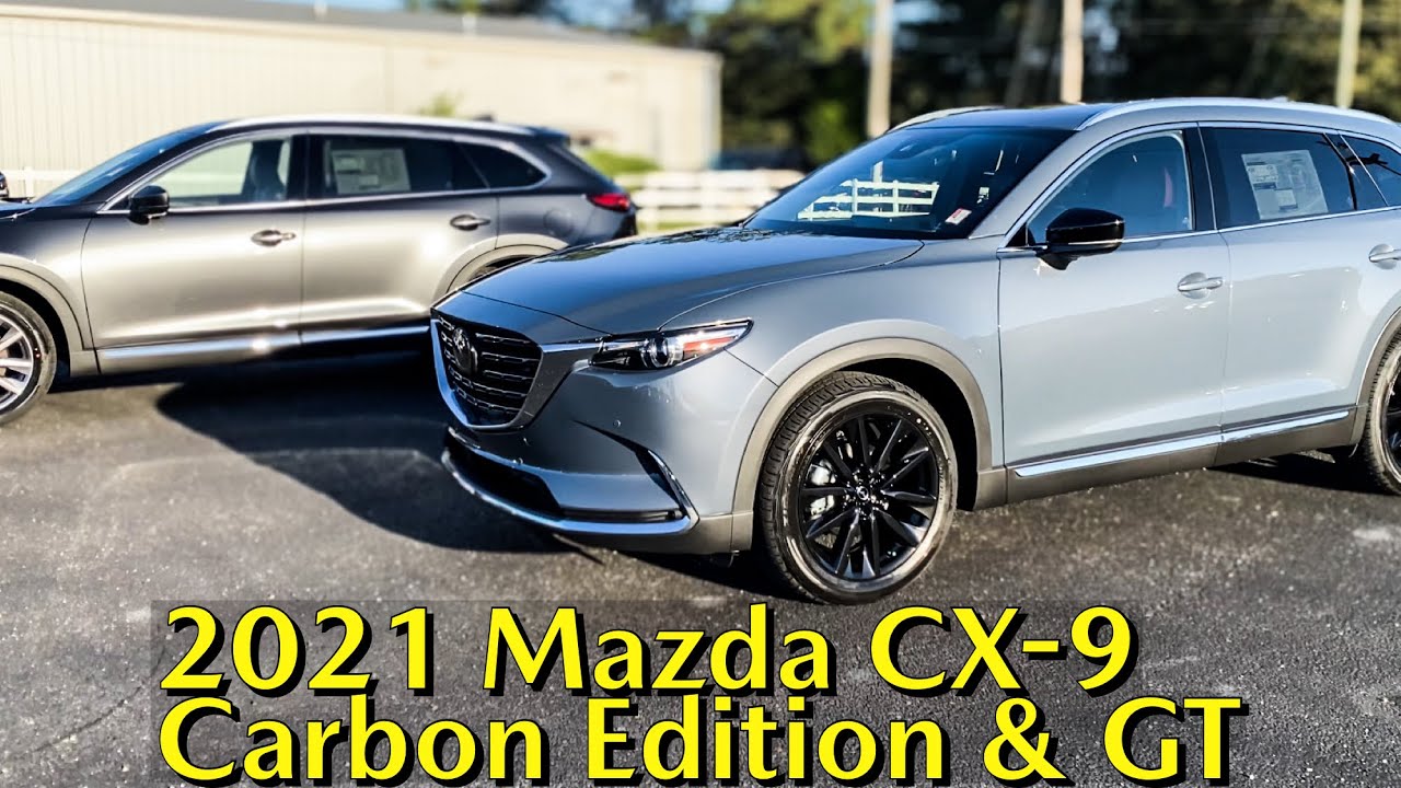 2021 Mazda CX-9 Carbon Edition & GT Compare in Enterprise, Alabama
