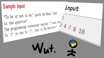 How to Handle Inputs on Online Judges in Python (Uva Judge, Codeforces)