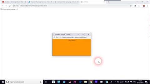 Bootstrap Studio JS Popups and Modals
