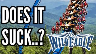 The WORST B&M Wing Coaster..? - Wild Eagle Review Dollywood