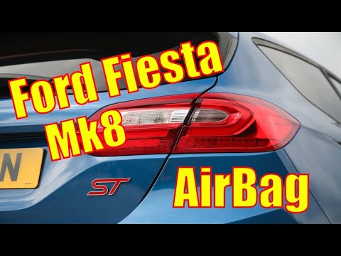 2018 Mk8 Ford Fiesta Airbag Lamp - B1404 Driver Side Airbag Deployment Control