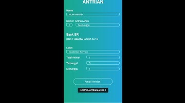 sistem pelayanan antrian realtime pada fasilitas publik berbasis android