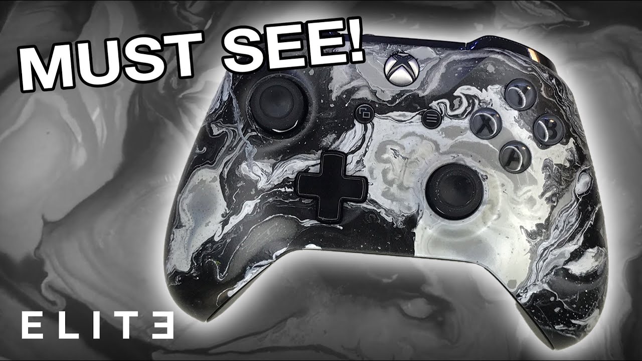 Custom Hydro Dipped a Xbox One S Controller