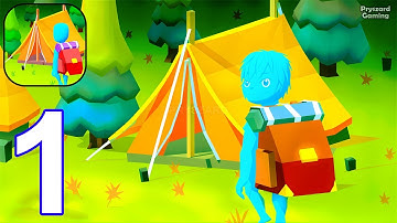 My Camp Land - Gameplay Walkthrough Part 1 Tutorial Stickman Camp Land Manager (iOS, Android)