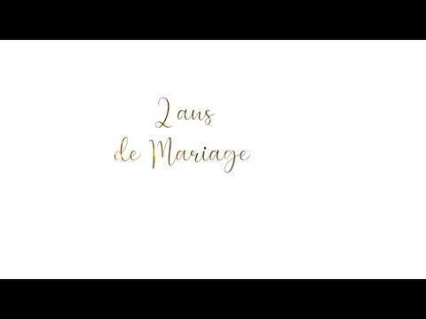 Vidéo: Anniversaire De Mariage 3 Ans - Mariage En Cuir