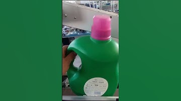 Automatic double heads vertical bottle labeling machine for clothing washing laundry liquid bottle