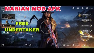 LATEST | MARIAN CODM MOD MENU APK FREE UNDERTAKER SKIN HACK screenshot 4