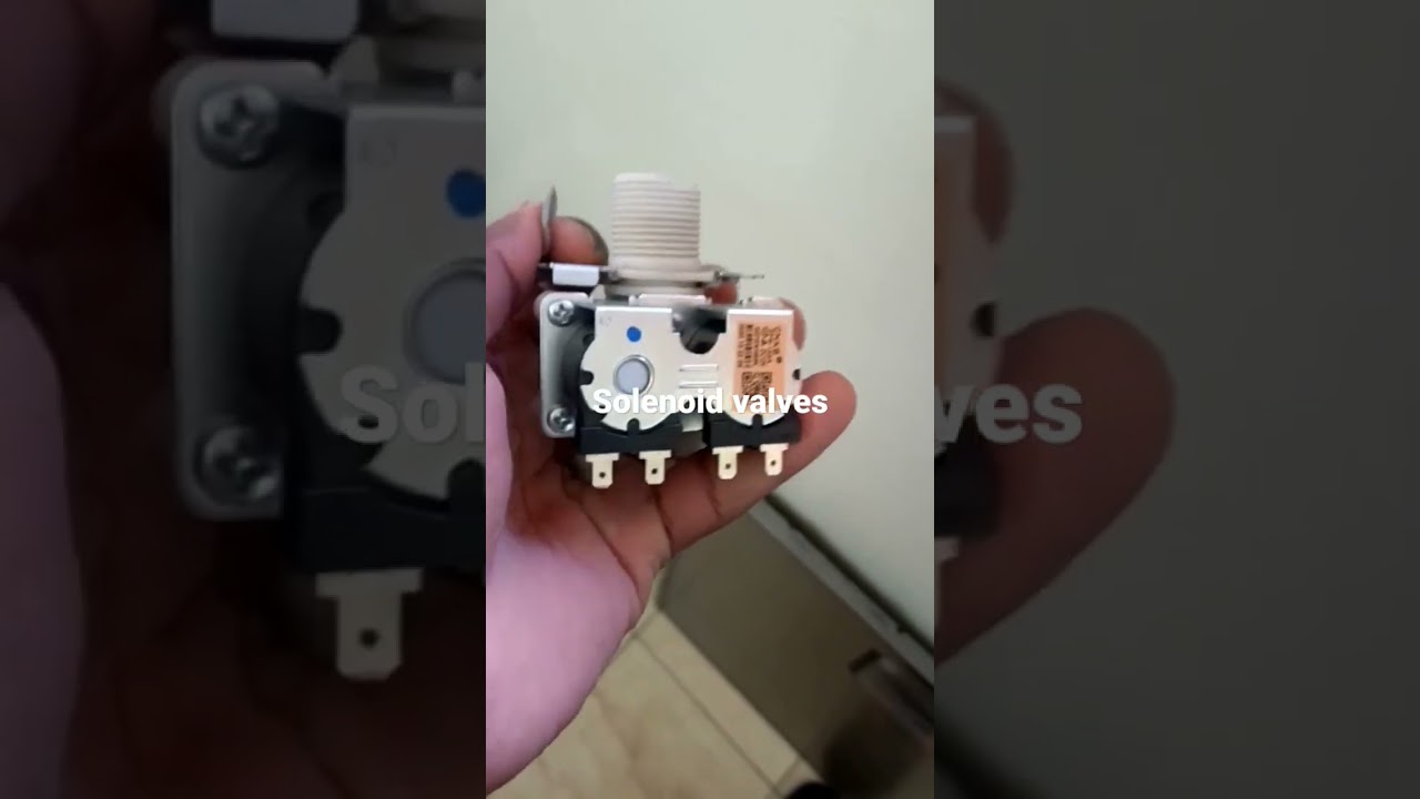 two way water solenoid valves for LG front load washing machine