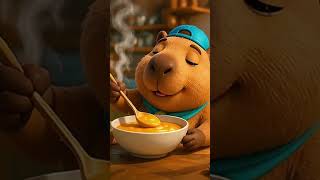 Capi Capibara 🐹🎶 El nuevo amigofavorito #CapiCapibara #Capybara #Shorts #Cute #KidsMusic