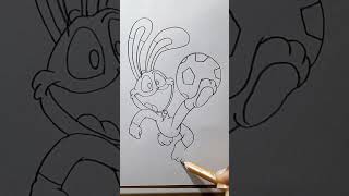 Drawing Hoppy Hopscotch #hoppyhopscotch #hoppy #smilingcritters #poppyplaytime