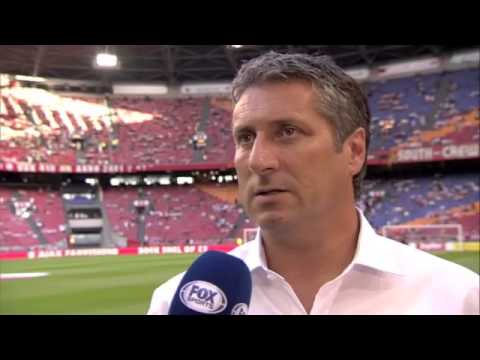 Ruud Brood [pregame] Ajax - Roda JC Kerkrade 2 augustus 2013 play