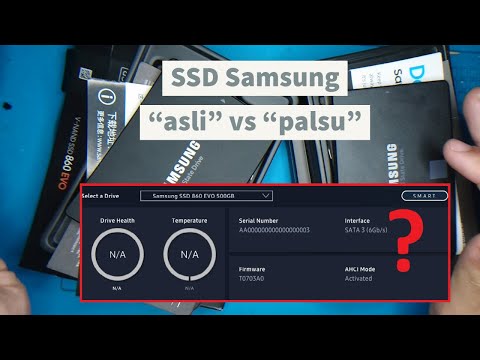 Tips membedakan SSD "GENUINE" dan "PALSU" - Samsung EVO 860