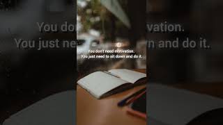 The hard truth about motivation... 🧠 #shorts #studymotivation #discipline