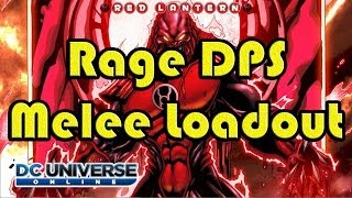 DCUO - RAGE DPS Weapon Mastery Melee Loadout