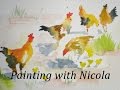 Paint FUN n QUICK chickens. Get a full course for HALF PRICE